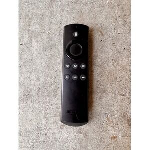 Amazon Fire TV Remote Control Voice Remote Black with Battery Compartment- works
